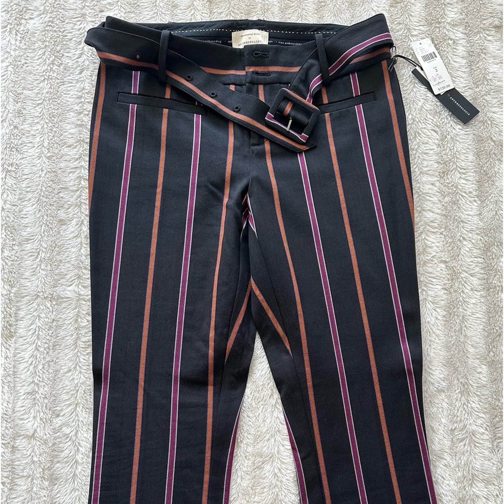 NWT beautiful fun pants, dress up/casual. The essential slim by Anthropologie